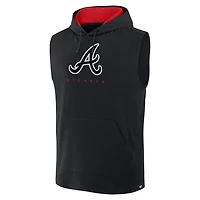 Fanatics Atlanta Braves Fire Speed Sleeveless Pullover Hoodie