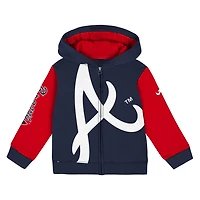 Fanatics Atlanta Braves Post Card Full-Zip Hoodie Jacket