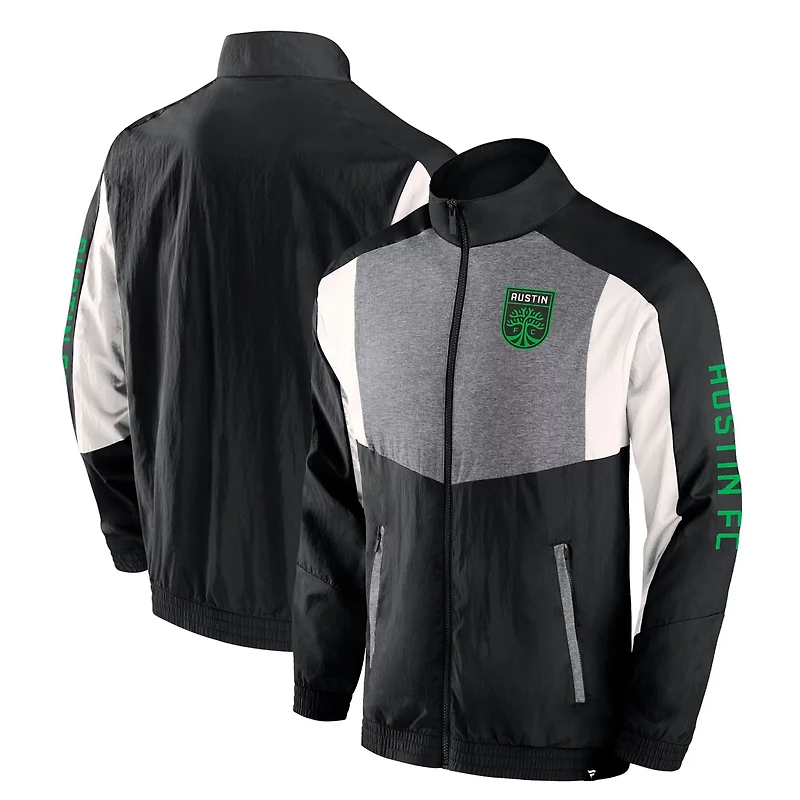 Fanatics Austin FC Net Goal Raglan Full-Zip Track Jacket
