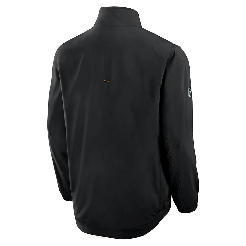 Fanatics Boston Bruins Authentic Pro Rink Full-Zip Coaches Jacket