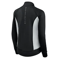 Fanatics Boston Celtics Studio Fitted Full-Zip Gym Track Jacket