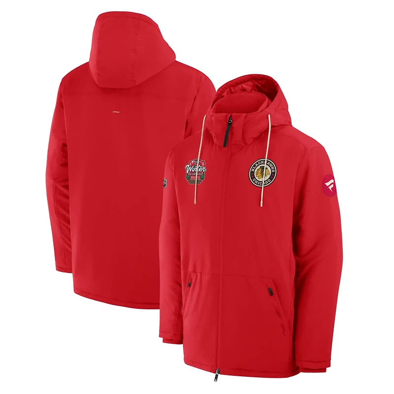 Fanatics Chicago Blackhawks 2025 NHL Winter Classic Full-Zip Insulated Jacket