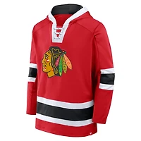 Fanatics Chicago Blackhawks Inside Line Fleece Pullover Hoodie