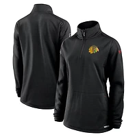 Fanatics Chicago hawks Authentic Pro Rink Lightweight Quarter-Zip Pullover Sweatshirt