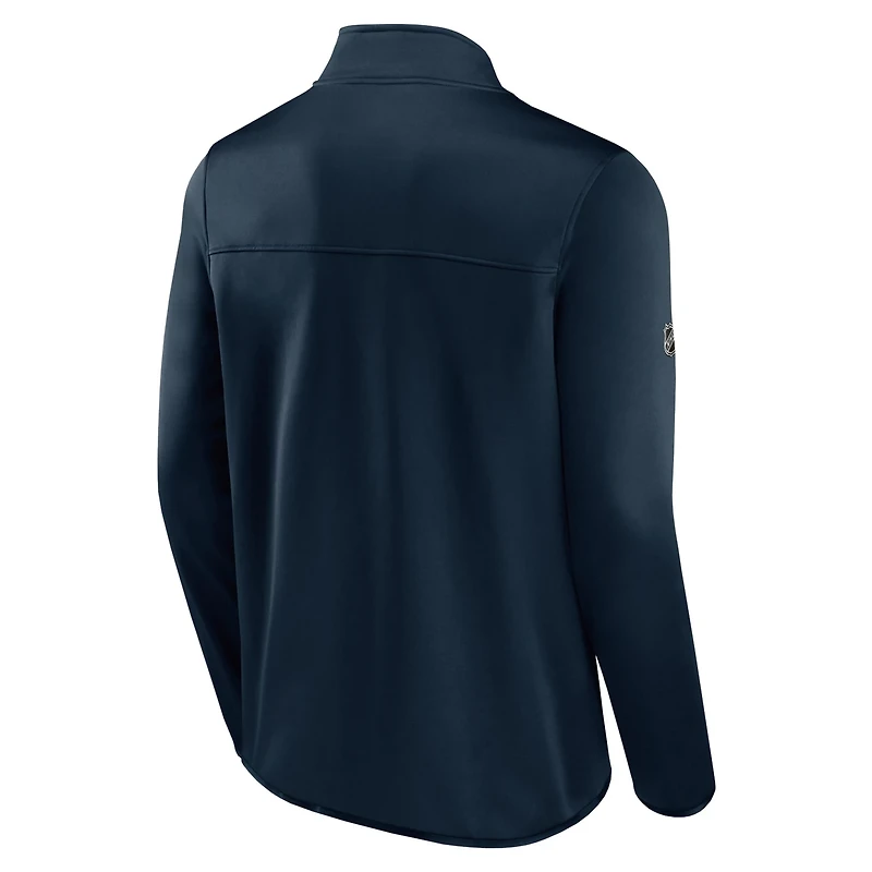 Fanatics Deep Sea Seattle Kraken Authentic Pro Rink Fleece Full-Zip Jacket