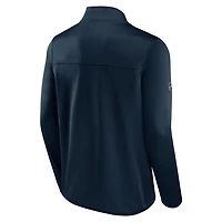 Fanatics Deep Sea Seattle Kraken Authentic Pro Rink Fleece Full-Zip Jacket