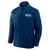 Fanatics Deep Sea Seattle Kraken Home Ice Fleece Full-Zip Jacket