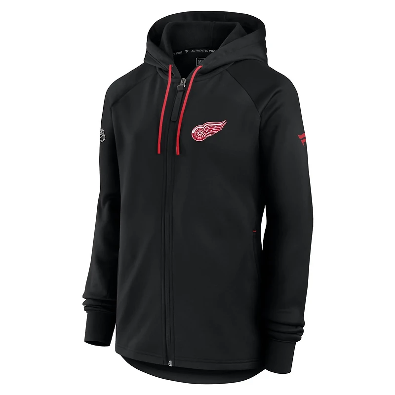 Fanatics Detroit Red Wings Authentic Pro Rink Fleece Full-Zip Jacket