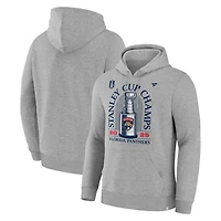 Fanatics Florida Panthers 2025 Stanley Cup Champions Locker Room Fleece Pullover Hoodie