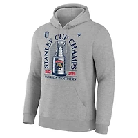 Fanatics Florida Panthers 2025 Stanley Cup Champions Locker Room Fleece Pullover Hoodie