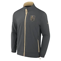 Fanatics Gray Vegas Golden Knights Authentic Pro Rink Full-Zip Jacket