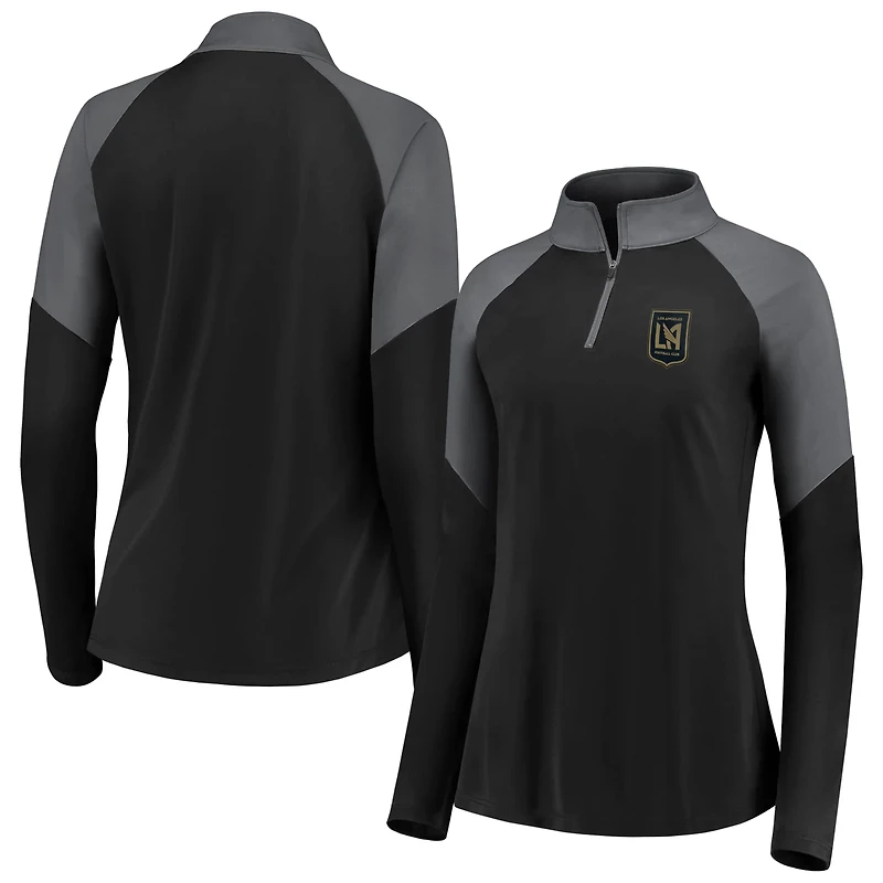 Fanatics LAFC Interlock Quarter-Zip Pullover
