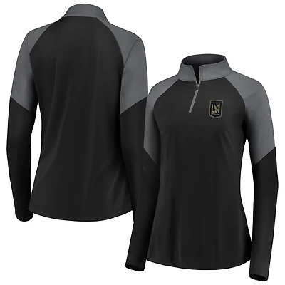 Fanatics LAFC Interlock Quarter-Zip Pullover