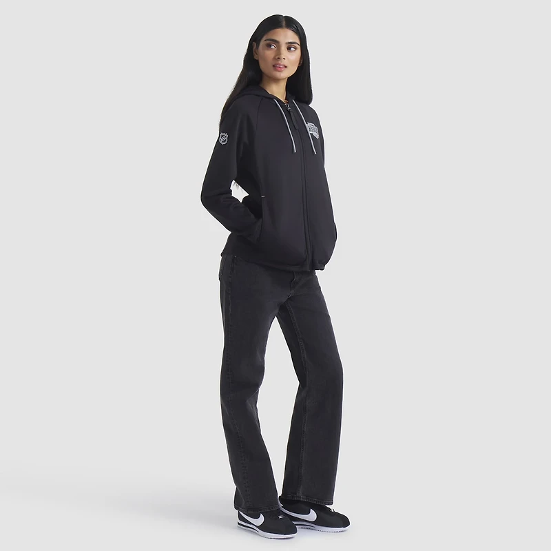 Fanatics Los Angeles Kings Authentic Pro Rink Raglan Full-Zip Hoodie