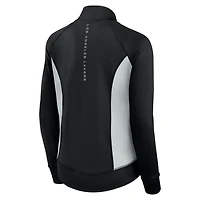 Fanatics Los Angeles Lakers Studio Fitted Full-Zip Gym Track Jacket