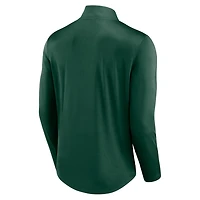 Fanatics Miami Hurricanes Quarterback Mock Neck Quarter-Zip Top
