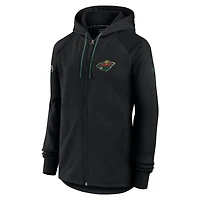 Fanatics Minnesota Wild Authentic Pro Rink Fleece Full-Zip Jacket