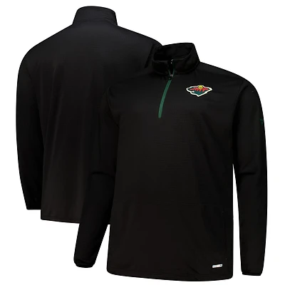 Fanatics Minnesota Wild Big  Tall Authentic Pro Quarter-Zip Top