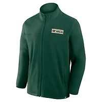 Fanatics Minnesota Wild Home Ice Fleece Full-Zip Jacket