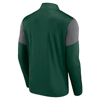 Fanatics Minnesota Wild Logo Quarter-Zip Top