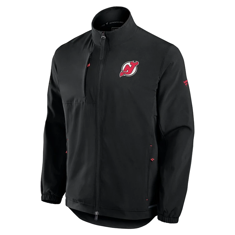 Fanatics New Jersey Devils Authentic Pro Rink Coaches Full-Zip Jacket
