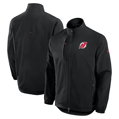 Fanatics New Jersey Devils Authentic Pro Rink Coaches Full-Zip Jacket