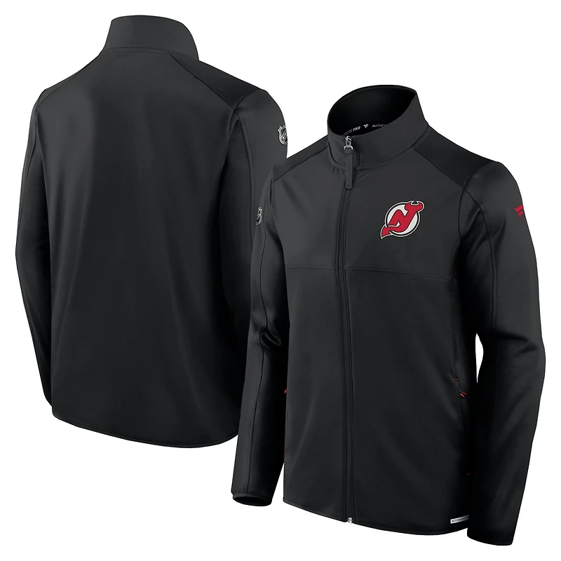 Fanatics New Jersey Devils Authentic Pro Rink Fleece Full-Zip Jacket