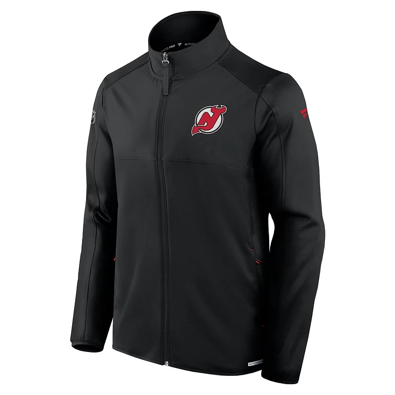 Fanatics New Jersey Devils Authentic Pro Rink Fleece Full-Zip Jacket