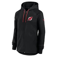 Fanatics New Jersey Devils Authentic Pro Rink Fleece Full-Zip Jacket
