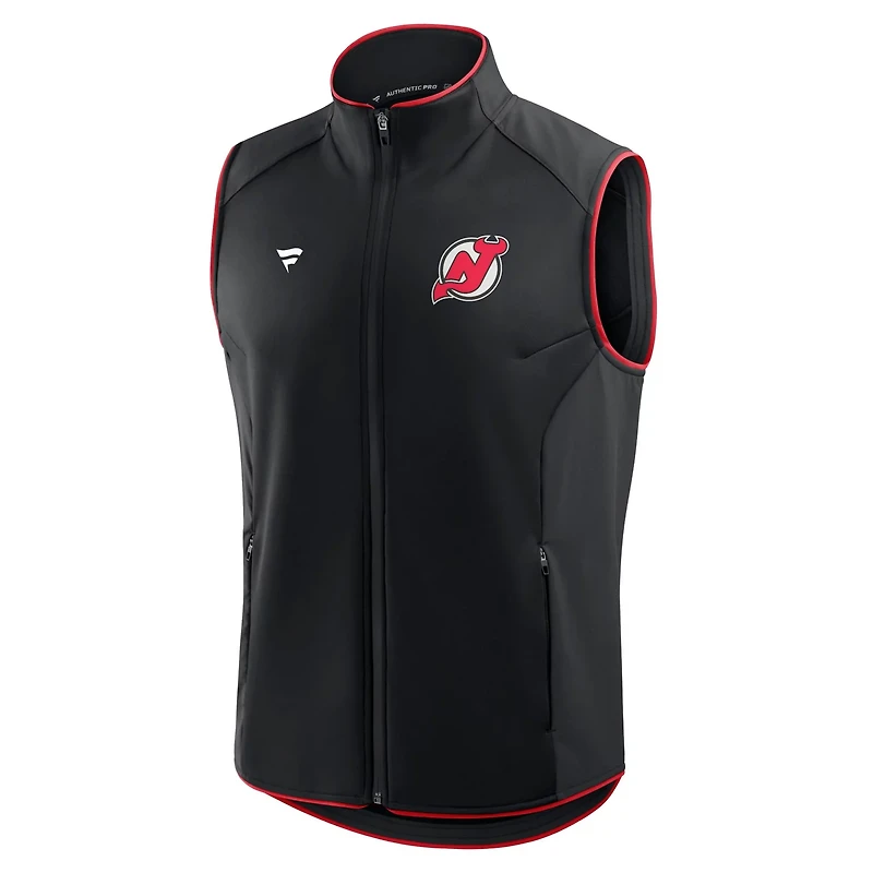 Fanatics New Jersey Devils Authentic Pro Rink Full-Zip Vest