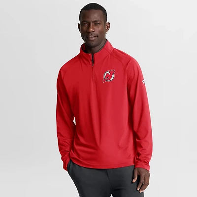 Fanatics New Jersey Devils Authentic Pro Rink Training Quarter-Zip Pullover