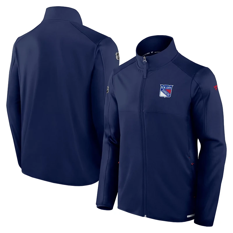 Fanatics New York Rangers Authentic Pro Rink Fleece Full-Zip Jacket