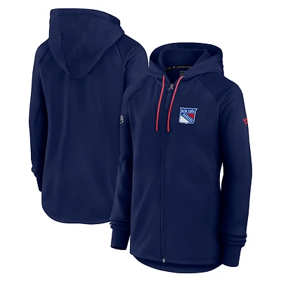 Fanatics New York Rangers Authentic Pro Rink Fleece Full-Zip Jacket