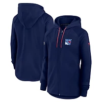 Fanatics New York Rangers Authentic Pro Rink Fleece Full-Zip Jacket