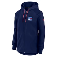 Fanatics New York Rangers Authentic Pro Rink Fleece Full-Zip Jacket