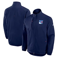 Fanatics New York Rangers Authentic Pro Rink Full-Zip Coaches Jacket