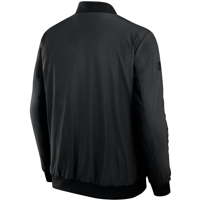 Fanatics New York Rangers Authentic Pro Road Full-Zip Bomber Jacket