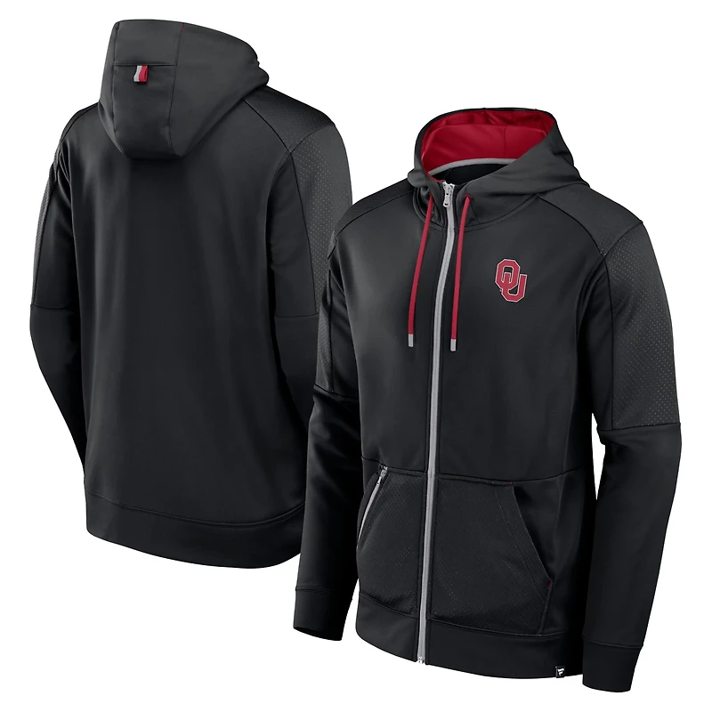 Fanatics Oklahoma Sooners Defender Full-Zip Hoodie