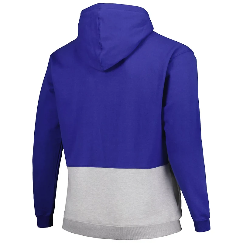 Fanatics Philadelphia 76ers Big Tall Anorak Half-Zip Hoodie