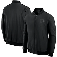 Fanatics Philadelphia Flyers Authentic Pro Road Full-Zip Bomber Jacket