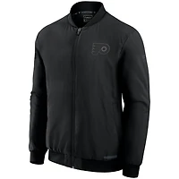 Fanatics Philadelphia Flyers Authentic Pro Road Full-Zip Bomber Jacket