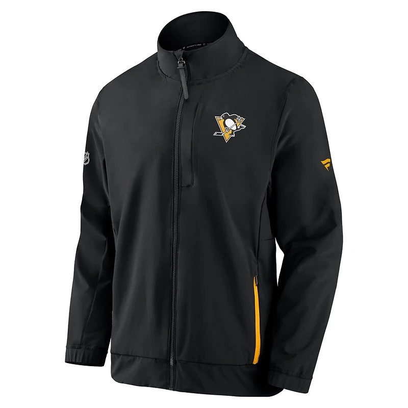Fanatics Pittsburgh Penguins Authentic Pro Rink Coaches Full-Zip Jacket