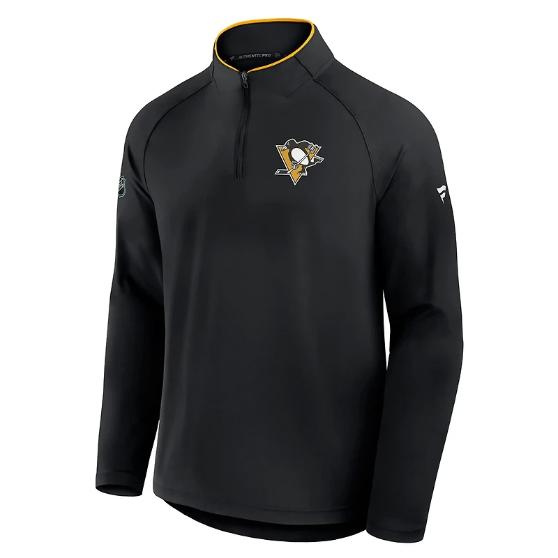 Fanatics Pittsburgh Penguins Authentic Pro Rink Training Quarter-Zip Pullover