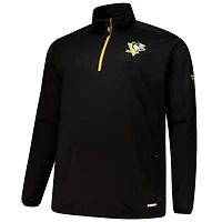 Fanatics Pittsburgh Penguins Big  Tall Authentic Pro Quarter-Zip Top