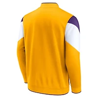 Fanatics Purple Los Angeles Lakers League Best Performance Full-Zip Top