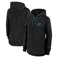 Fanatics San Jose Sharks Authentic Pro Rink Fleece Full-Zip Jacket