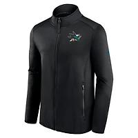 Fanatics San Jose Sharks Authentic Pro Rink Fleece Full-Zip Jacket