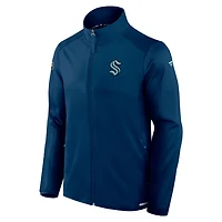 Fanatics Seattle Kraken Authentic Pro Rink Fleece Full-Zip Jacket