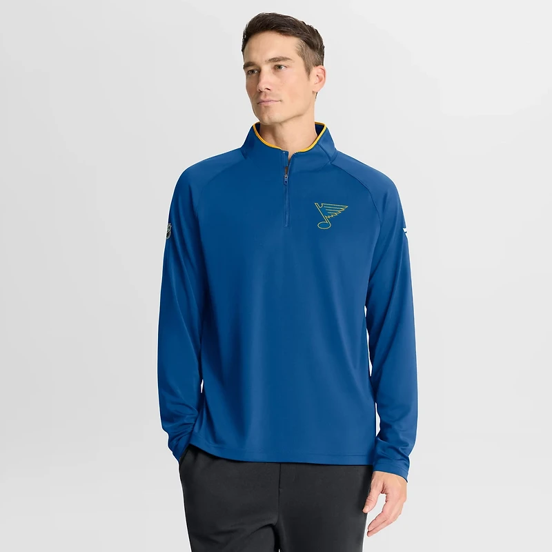 Fanatics St Louis s Authentic Pro Rink Training Quarter-Zip Pullover