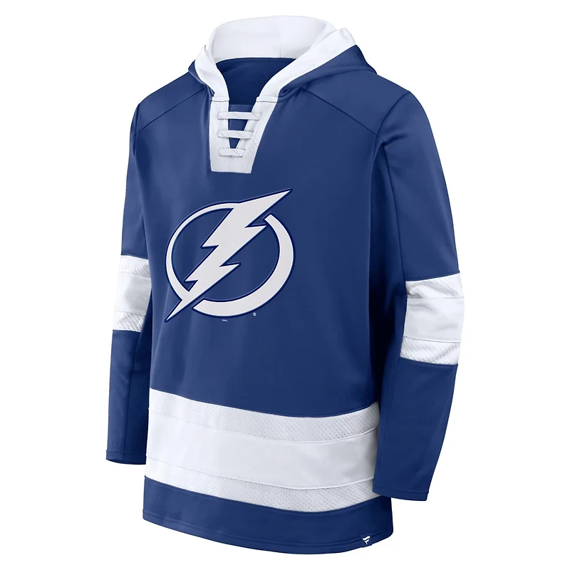 Fanatics Tampa Bay Lightning Inside Line Fleece Pullover Hoodie